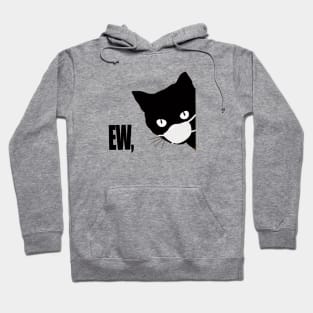 Funny Black Cat  t-shirt Hoodie